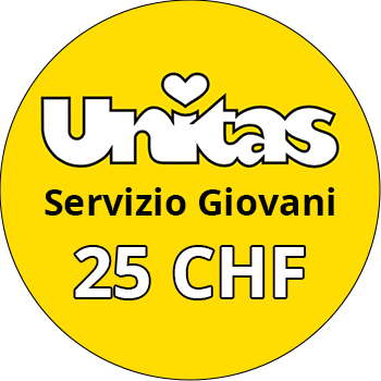 donazione unitas servizio giovani 25 chf