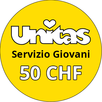 donazione unitas servizio giovani 50 chf