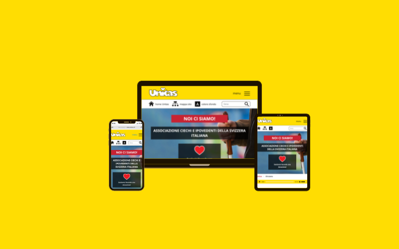 Il nuovo sito web UNITAS sarà online dal 22 febbraio 2022
